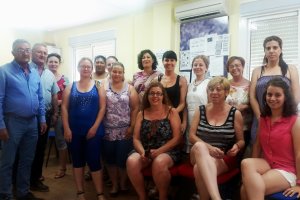 Grupo de alumnas participantes en el Taller de Generación de Ideas.