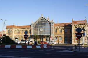 Antigua estación del ferrocarril, junto a la Intermodal.