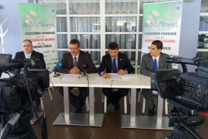Presentación ayer en el Catamarán (Almería