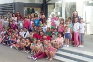 Alumnos participantes en los talleres interculturales promovidos por Diputación.