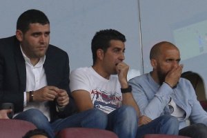 Juanito, en el centro de la imagen.