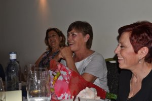 Las colegiadas no pasaron inadvertidas.