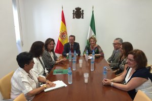 Encuentro celebrado en el Palacio de Justicia de Almería