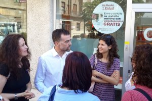 Antonio Maíllo, en Almería.
