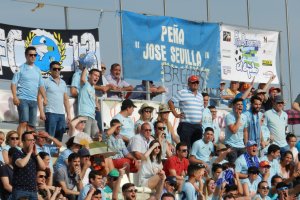 Afición ejidense en Lorca.