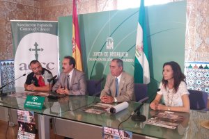 Presentación ayer del evento solidario.