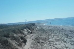 Imagen de la playa de Ejidobeach cedida por el Grupo Municipal Socialista.