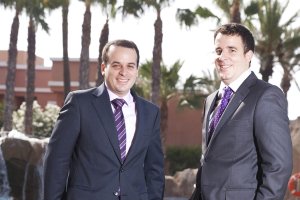 Los directivos  Daniel y José María Rossell Massachs.