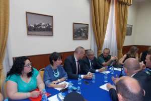 Junta de Seguridad celebrada en Cuevas.