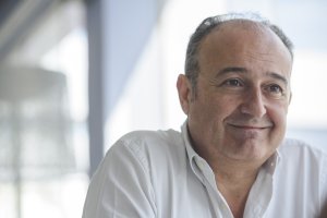 Martín Soler, durante la entrevista con La Voz de Almería