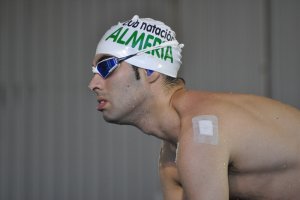 Tejada preparado para la acción.