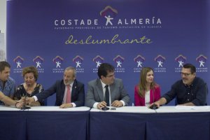 Presentación  de las fiestas de Vera, ayer en la Diputación Provincial.