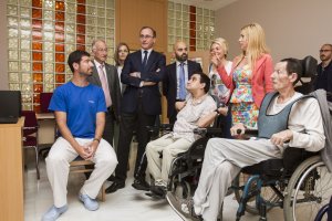 Visita a la residencia de la FAAM.