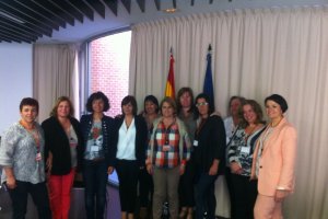 Mujeres que forman parte de la nueva Asociación constituida.