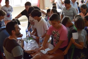 La jornada con los campeones fue una fiesta.