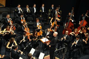 Michael Thomas en un concierto con la OCAL