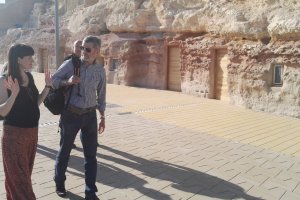 Ayala y Rodríguez, en el Mesón Gitano.