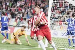 Morcillo marcó el gol de la victoria.