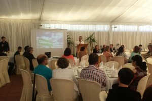 Imagen  del acto celebrado ayer domingo por Aspeceal en un hotel de Almería.