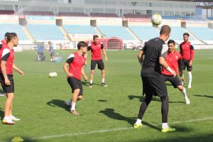 El equipo ha entrenado este domingo.