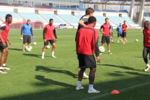 Entrenamiento de este sábado.