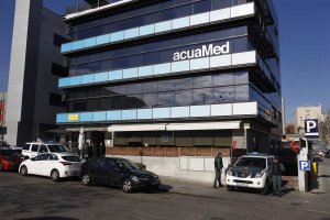 Registro en la sede de Acuamed.