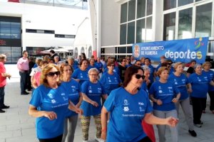 Algunos de los participantes en el programa municipal.