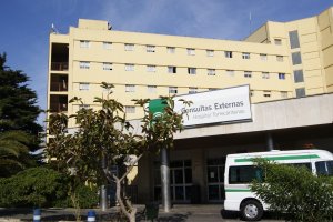 Exterior del hospital.