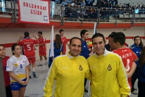 Sebastián Fernández y Alberto Murillo pitando en la máxima categoría.