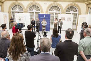 La muestra se puede ver en el Palacio Provincial.