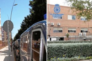 Comisarias de Almería y El Ejido.