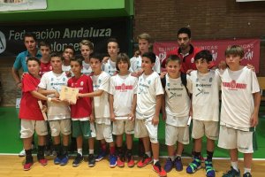 El CB Almería con el subcampeonato.