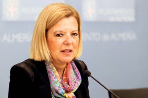 Clara Inés Rodríguez, en su etapa de concejal del PSOE de Almería.