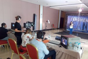 Prueba de selección realizada a una de las aspirantes.