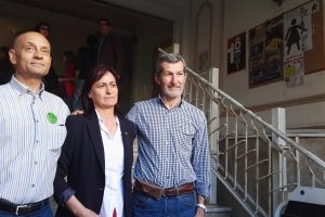 Arnalte, Martín y Rodríguez, esta tarde.