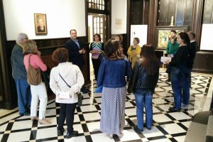 Visita al Museo de Arte Doña Pakyta a cargo de su director, Juan Manuel Martín Robles.