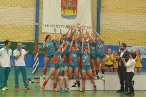 Las almerienses logran la medalla de plata.