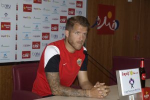 Jorge Morcillo en rueda de prensa.