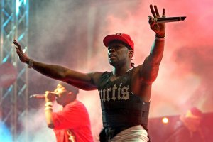 El rapero estadounidense 50 Cent también conocido como Curtis Jackson.