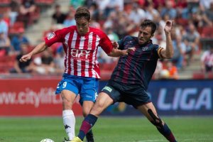 Carlos David, en el partido ante el Girona.