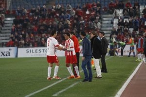 Hicham el día de su debut en Primera con Francisco marcó el gol de la victoria.