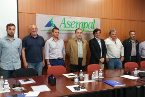 Componentes  de la nueva Asociación de Empresas Forestales de Almería y Granada.