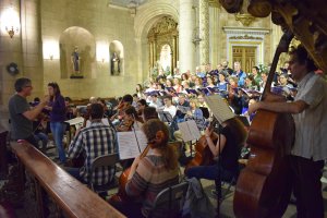 Interpretación de la obra de Brahms el pasado sábado en el Santuario de la Virgen del Mar.