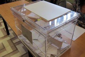 Urna electoral en una imagen de archivo.