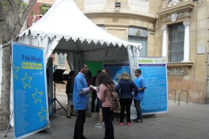 Durante este fin de semana, almerienses y turistas podrán visitar la carpa que el Ayuntamiento desplazará por la ciudad.