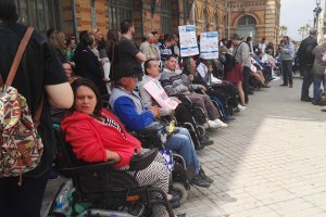 Concentración de ayer.