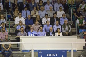 Máxima tensión en el palco.