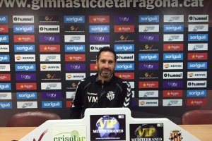 Vicente Moreno en rueda de prensa.