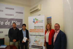 Presentación de los presupuestos participativos, ayer en Níjar.