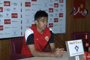 Juan Ramírez en rueda de prensa.